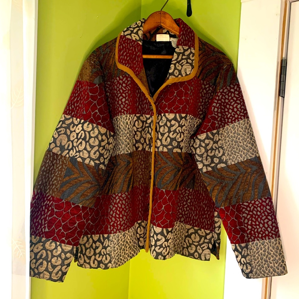 White Stag Patchwork Jacket Xl - image 1